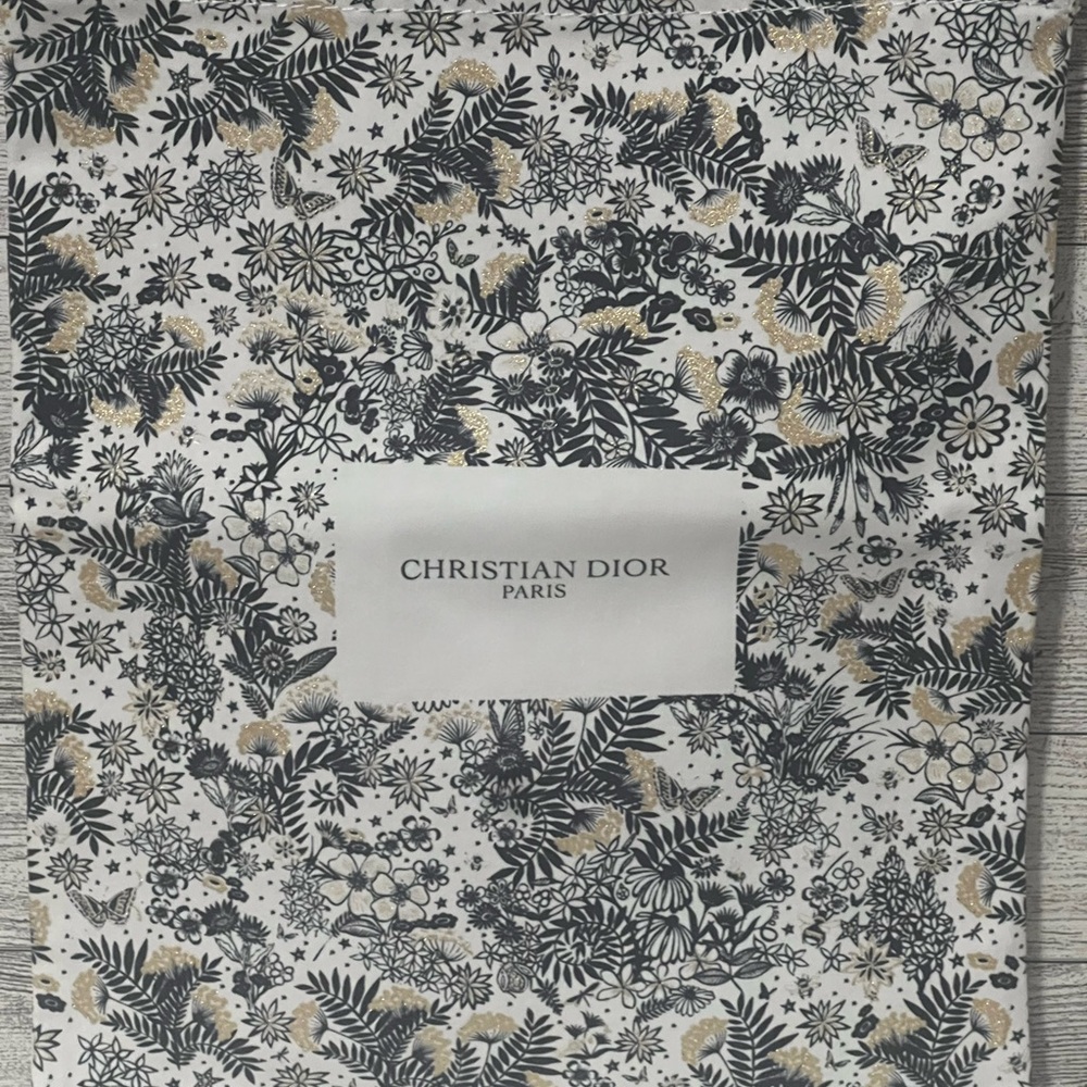 GWP: Christian Dior Floral Print Dust Bag/Pouch